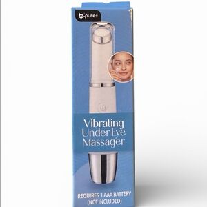 B Pure Vibrating Under Eye Massager - White